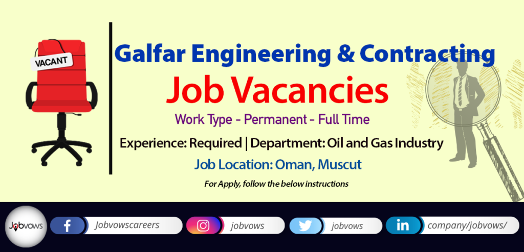 Galfar Engineering & Contracting Jobs and Careers 2020