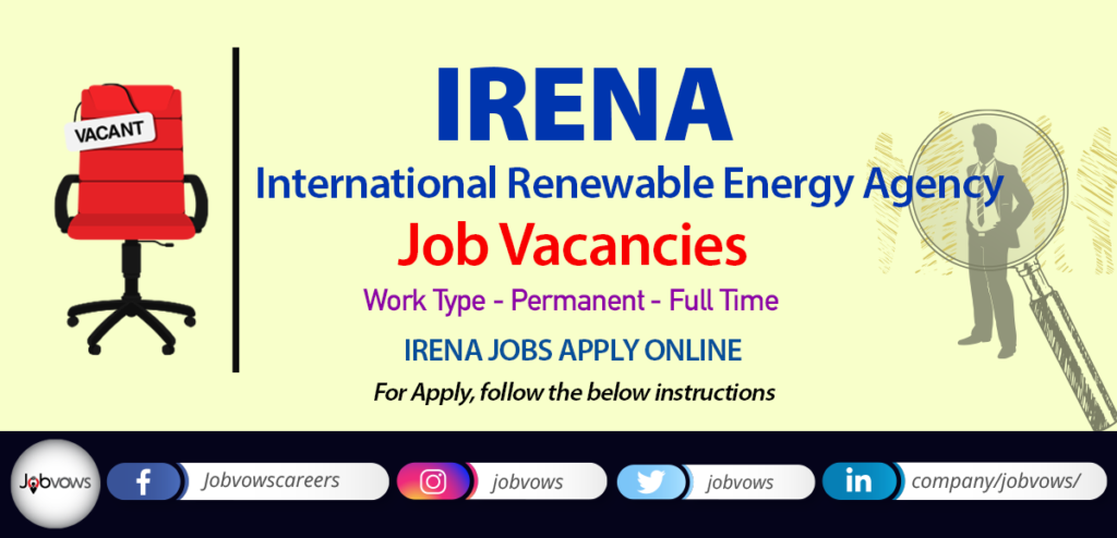 IRENA jobs and careers 