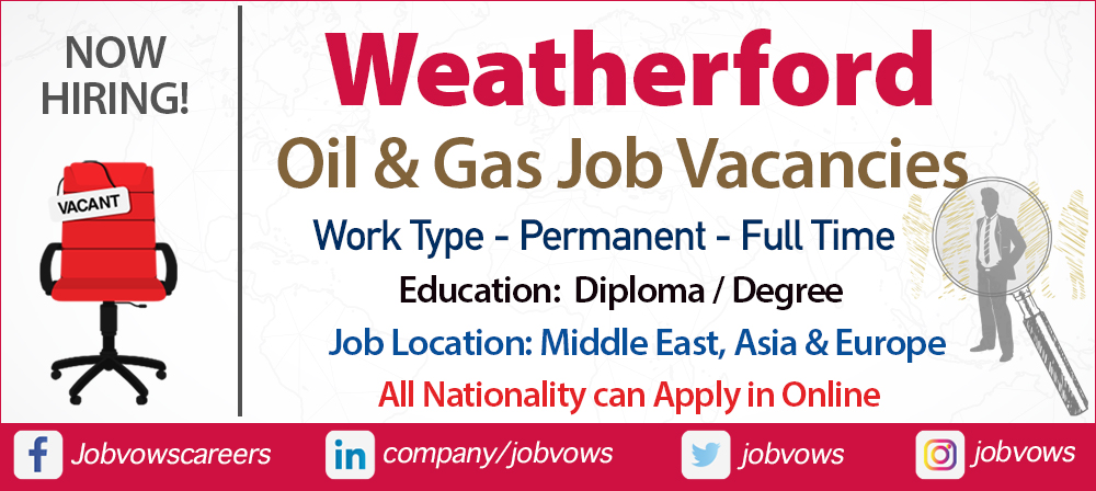 Weatherford jobs and careers
