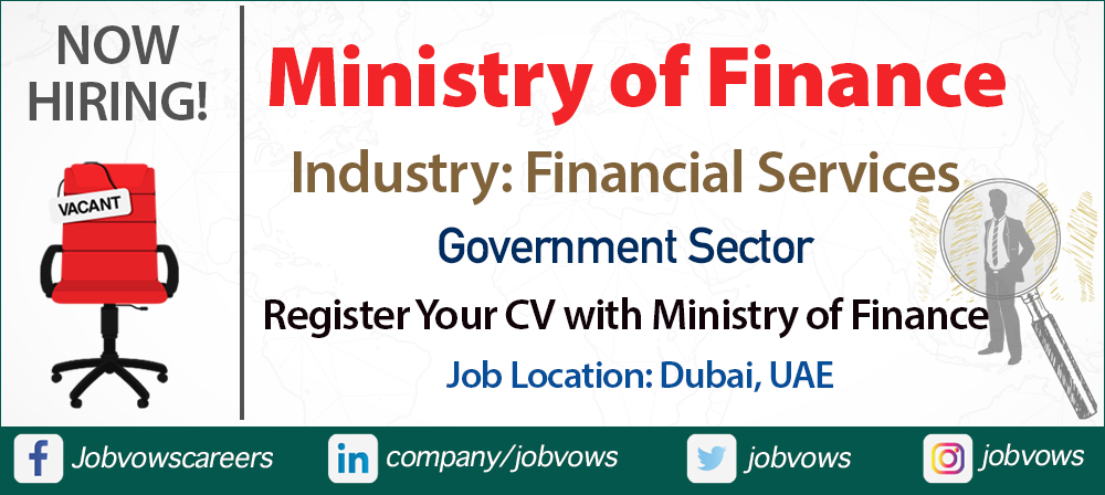 Ministry of Finance UAE jobs and careers