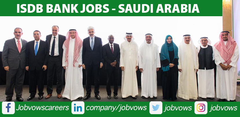 Islamic Development Bank, ISDB Bank Jobs and Careers 