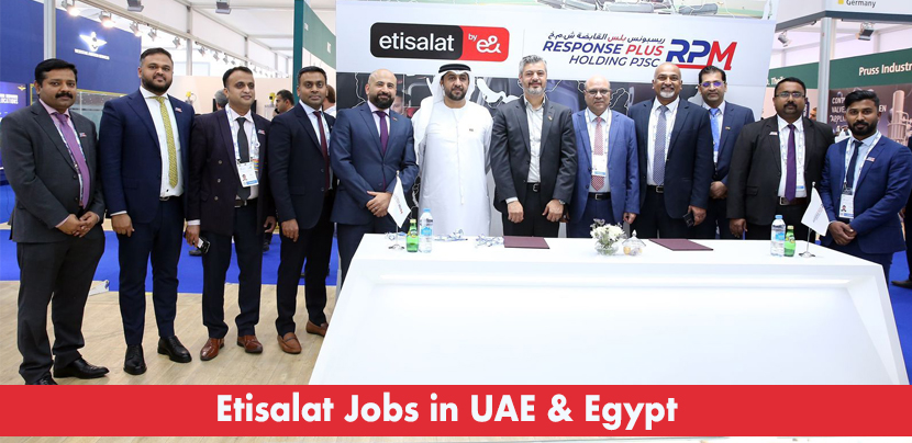 Jobs in Etisalat UAE & Egypt 